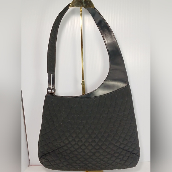 Bally vintge black Shoulder Bag *Unique - Picture 3 of 6